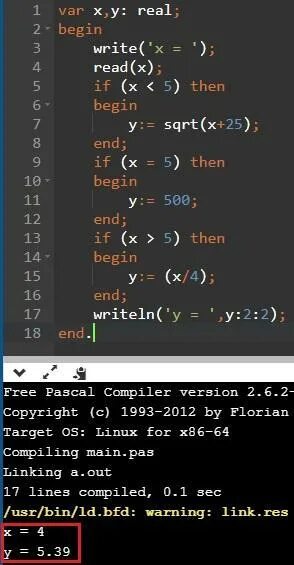 Информатика Паскаль x=5;write('x'). Программа Паскаль вычелси программу функцию y=sqrt(x-1). Write(x[i]=3). Код на Паскале с repeat и 3 ошибки.