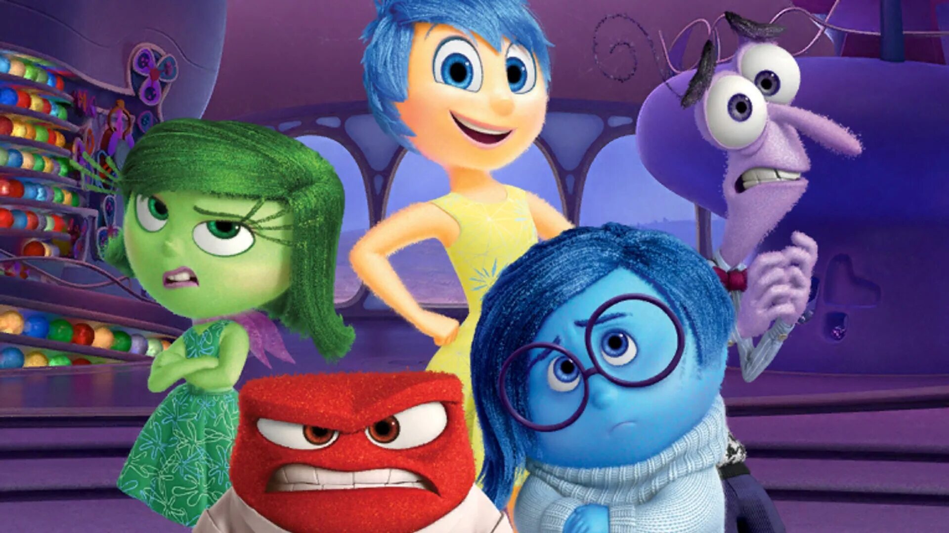 Головоломка / inside out (2015). Герои мультика головоломка.