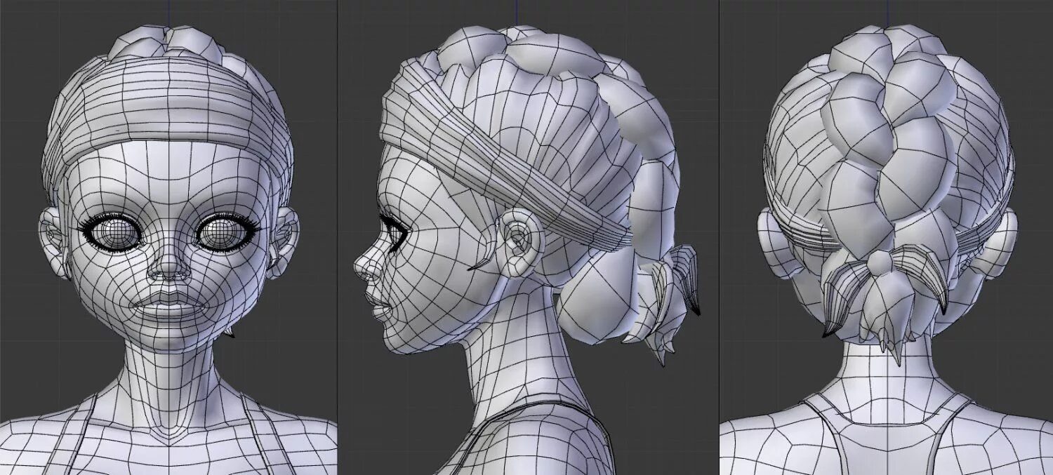 Сетчатое тело. Референс для 3д моделирования Blender. Моделирование головы в Blender. Топология лица. Полигональное моделирование.