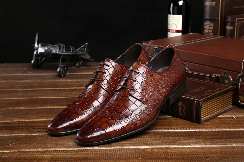 Мужские туфли Raschini крокодил. 2022 Mens Dress Shoes Genuine Leather men Formal Shoes Pointed Toe Lace up Business Oxford Shoes Black Brown Luxury Footwear. Туфли мужские agent 9183. Туфли мужские кожаные. Мужская обувь f