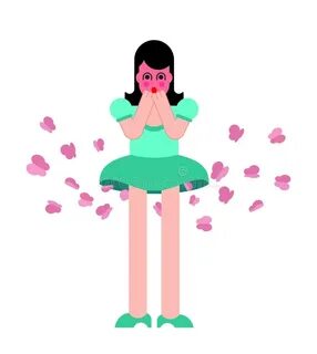 Farting woman