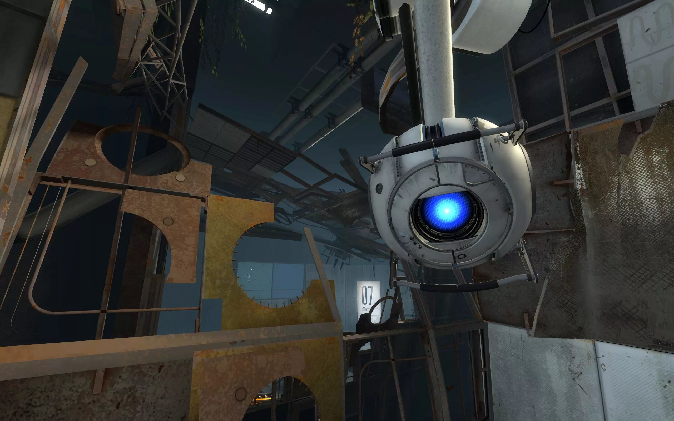 Portal 2. Portal 2 робот Уитли. Уитли Portal 2 игрушка. Portal 2 screenshots.