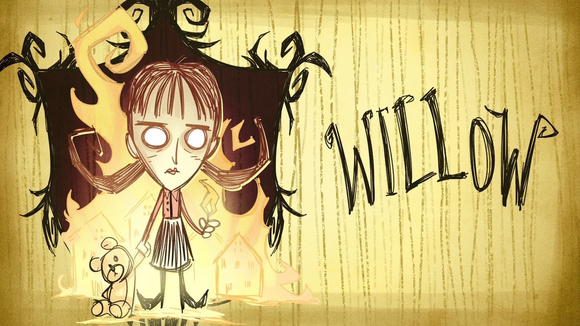 Dont la. Уиллоу DST. Уиллоу don't Starve. Персонажи донт старв Виллов. Don't Starve персонажи арты.