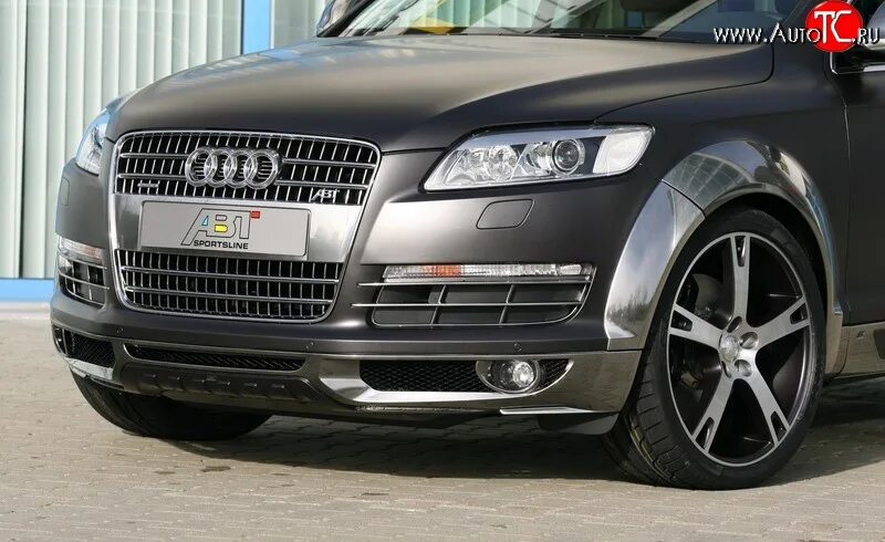 Бампер Audi q7 ABT. Audi q7 ABT накладка бампера. Бампер на Ауди ку 7. Audi q7 ABT 2008. Бампер q7 4l