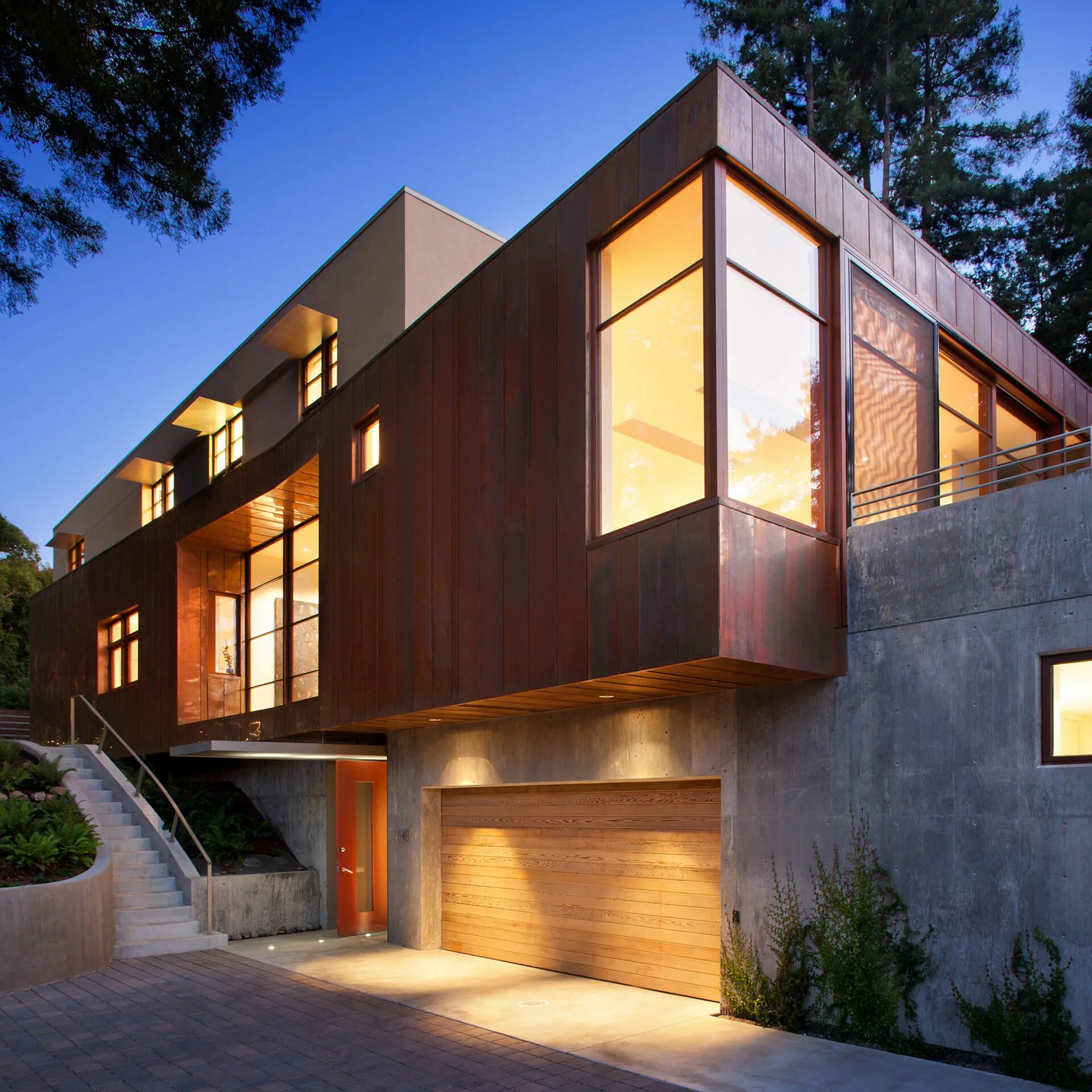 Современный. Haitek архитектура. Особняк в майами. Жилой экодом в монпелье, франция. Дом фахверк модерн.