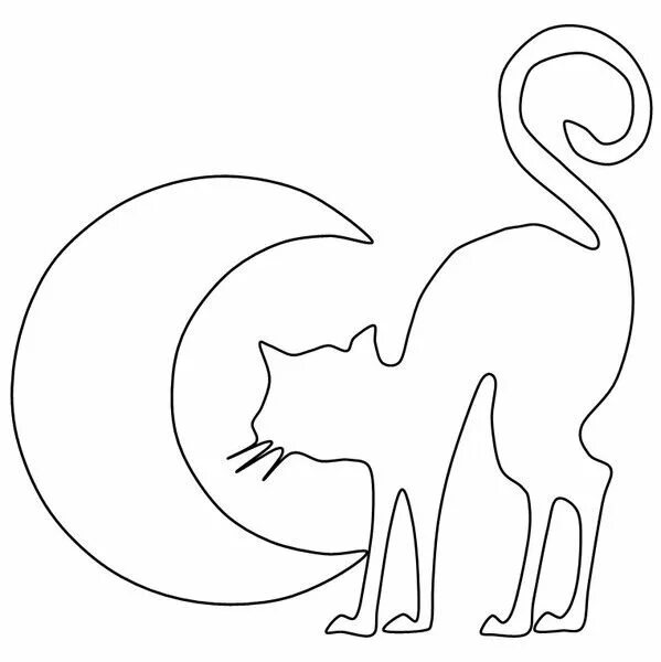 Трафарет кошки. Вырезалка кот. Трафарет кота для вырезания. Кот для вырезания. Вырезалки котики.