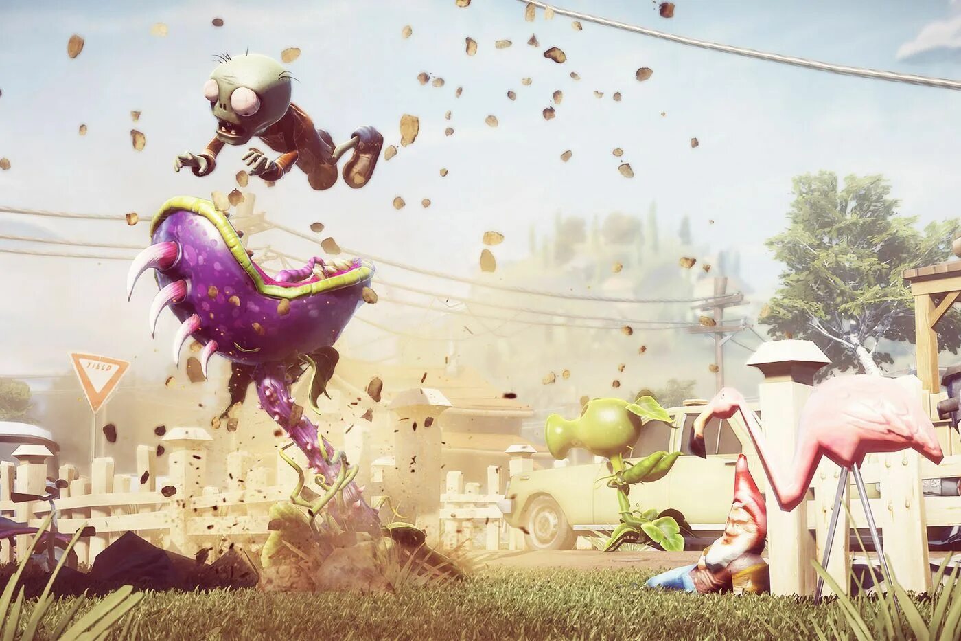 Plant vc. Растения против зомби Гарден варфаер 2. Plants vs Zombies Garden Warfare 3.