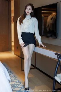 IMISS 爱 蜜 社 VOL.722 SISY 쇼트 스커트 스타킹 - V2PH 