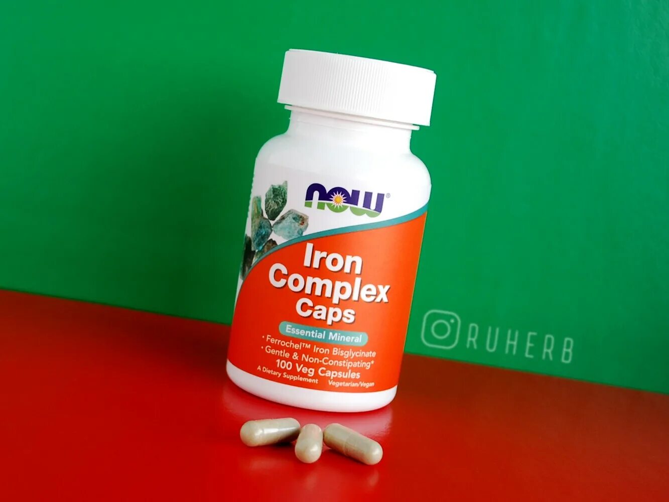 Iron complex now
