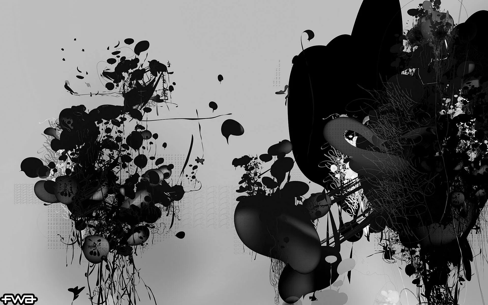 Сказочный фон для презентации. Современный коллаж из фотографий. Под темой. Компьютер для презентации. Мистический сюрреализм.