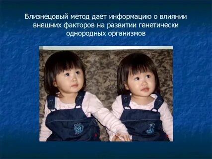 Исследования близнецов