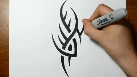 Татушки нарисовать ручкой