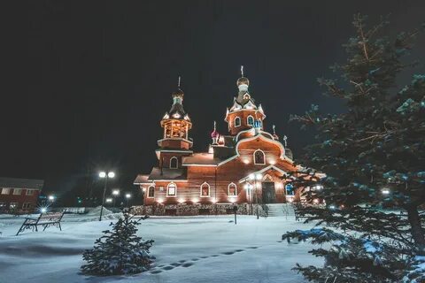 Бердск зимой