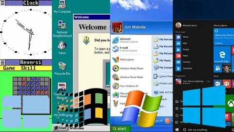 Какой был 1 windows