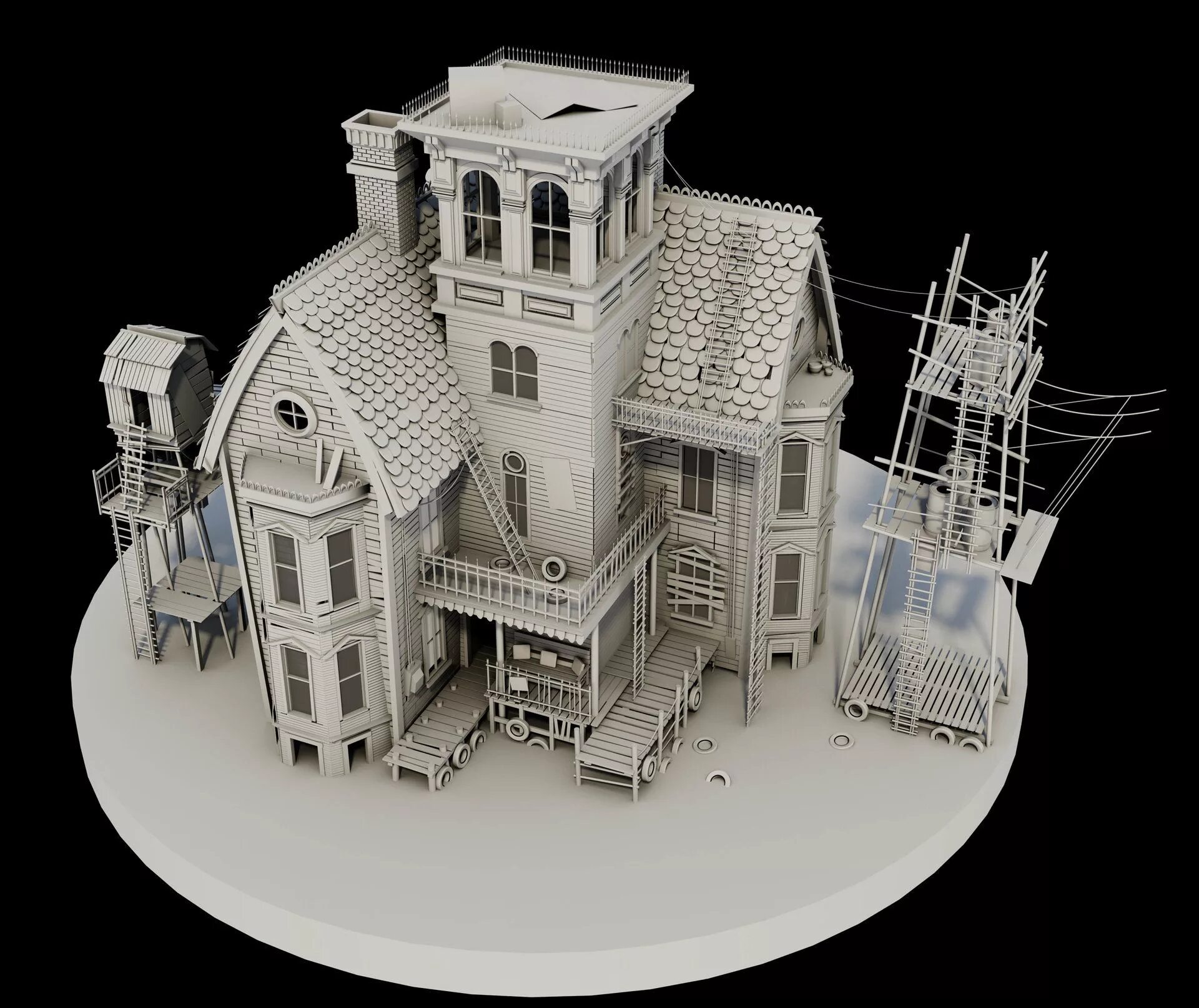 Моделирование зданий. Замок 3ds max. моделирование архитектуры 3ds max. 3д макс архитектурное моделирование. моделирование макетов зданий.