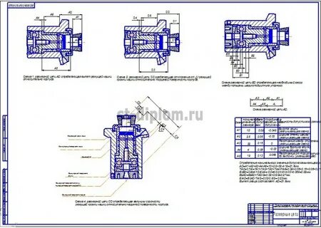 Сборка узла средней сложности