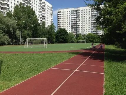 Школа поле