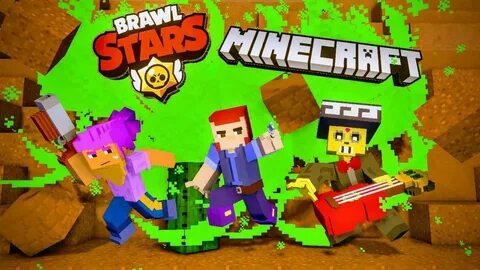 Майнкрафт мод на brawl stars