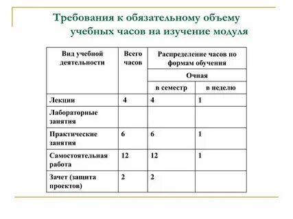 Сколько часов должны учиться студенты