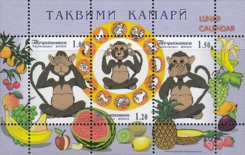 2004 год какой обезьяны