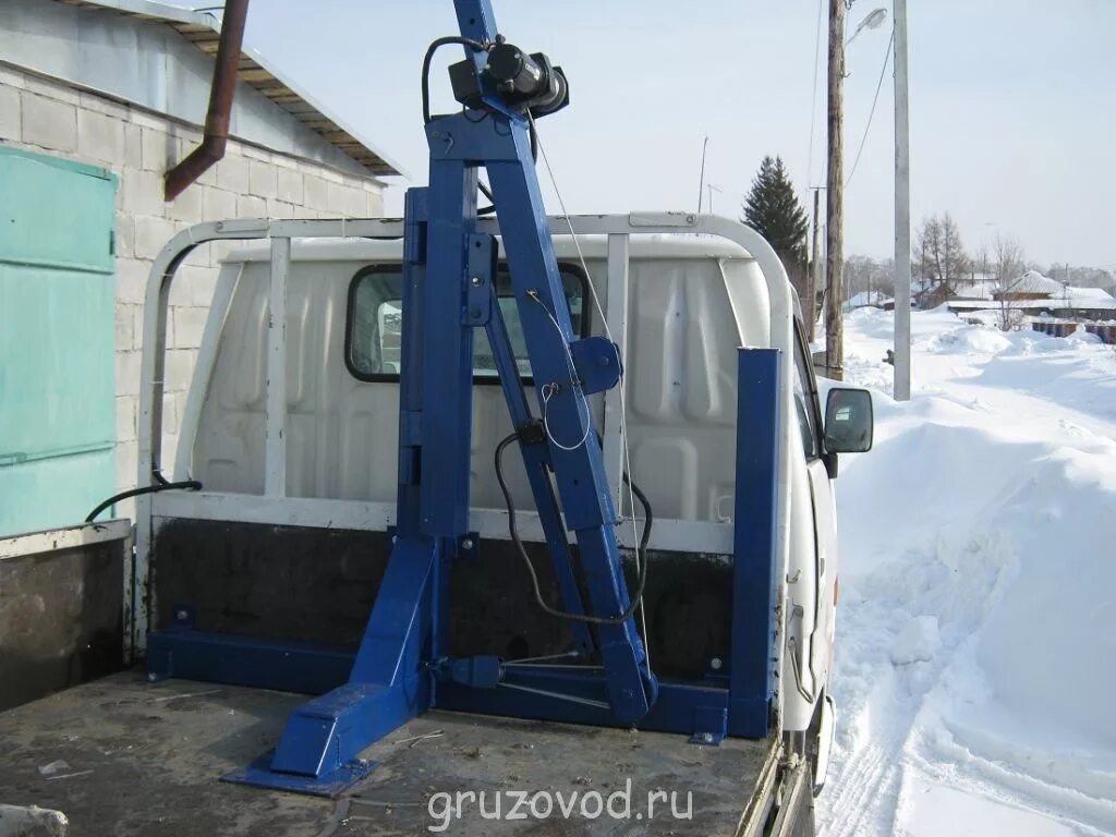 Как правильно сделать самодельный кран на газеле Продам Мини-Кран на грузовик. Цена: 25 000 ₽ в Новосибирске