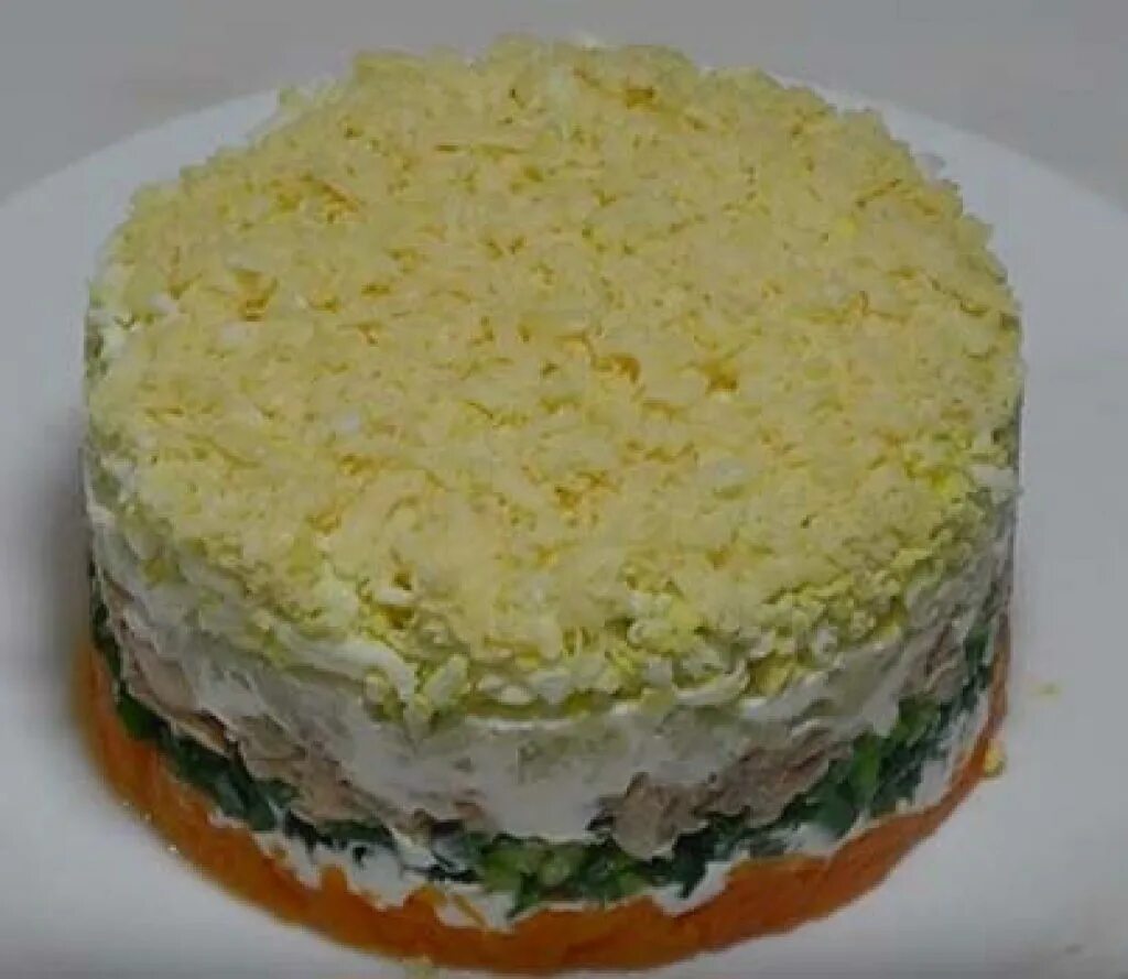 Мимоза с маслом сливочным и сыром рецепт