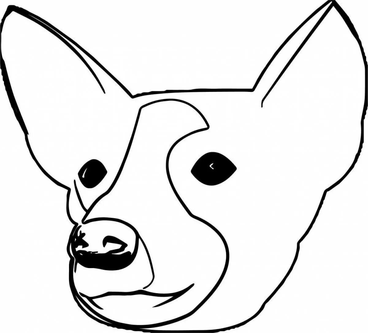 Распечатать голову собаки. Голова собаки раскраска. Голова собаки раскраска для детей. Морда собаки рисунок. Силуэт головы собаки.