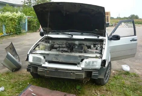 Замена бампера ваз 2115