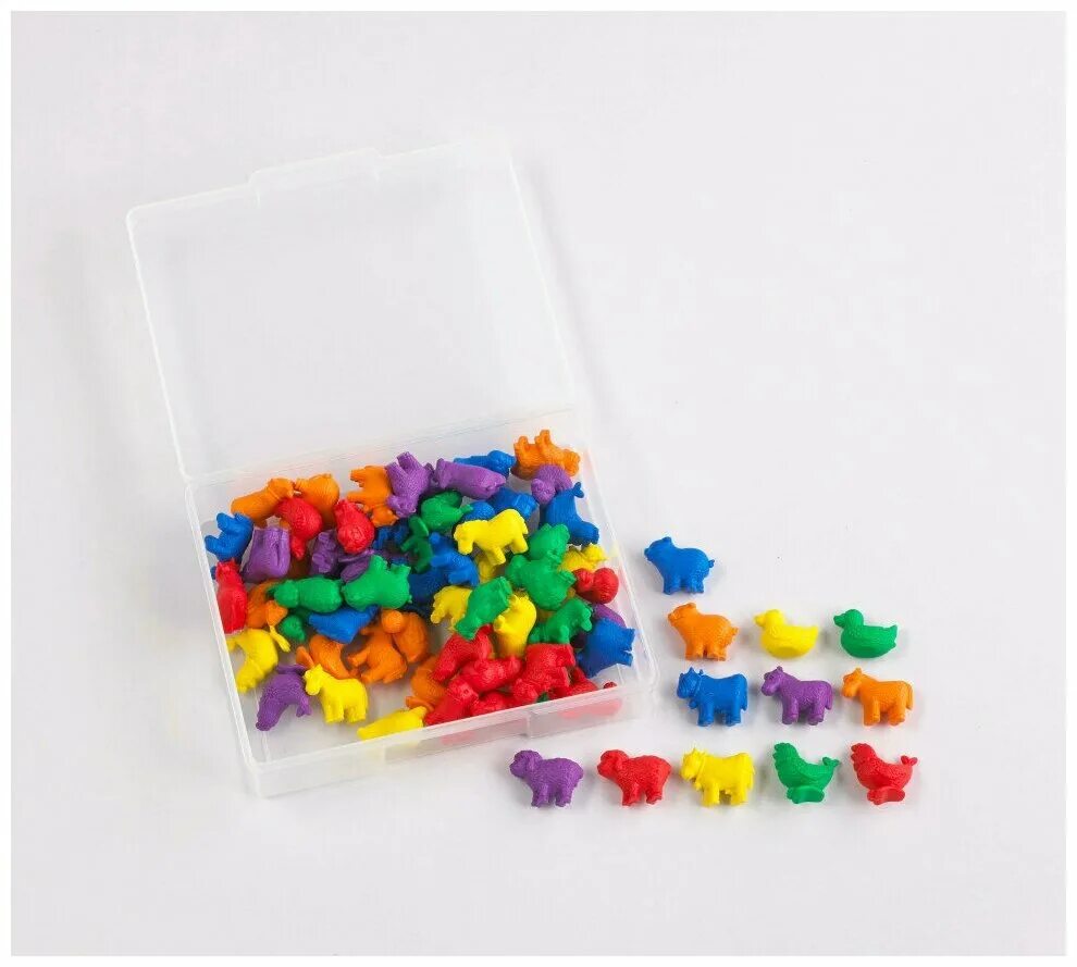 материал для фигурок. геометрический набор для дошкольников. счетный материал мишки. фигурка динозавра. материал счетный дикие животные контейнер edx education 13021j.