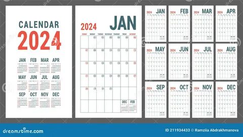 Сетка календарь 2024 2025