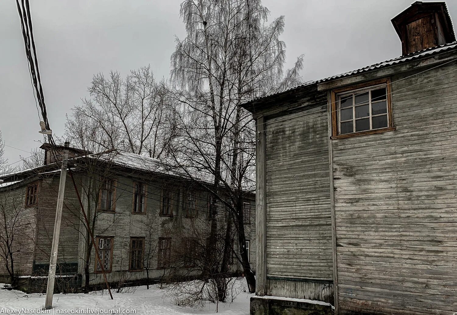 В бараке в отдаленном