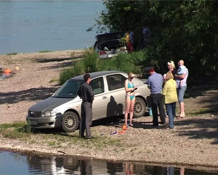 Можно подъезжать к воде