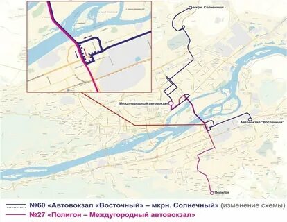 Транспорт красноярск маршруты автобусов