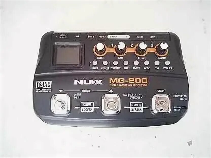 Гитарный процессор nux mg 300. Гитарный процессор nux.