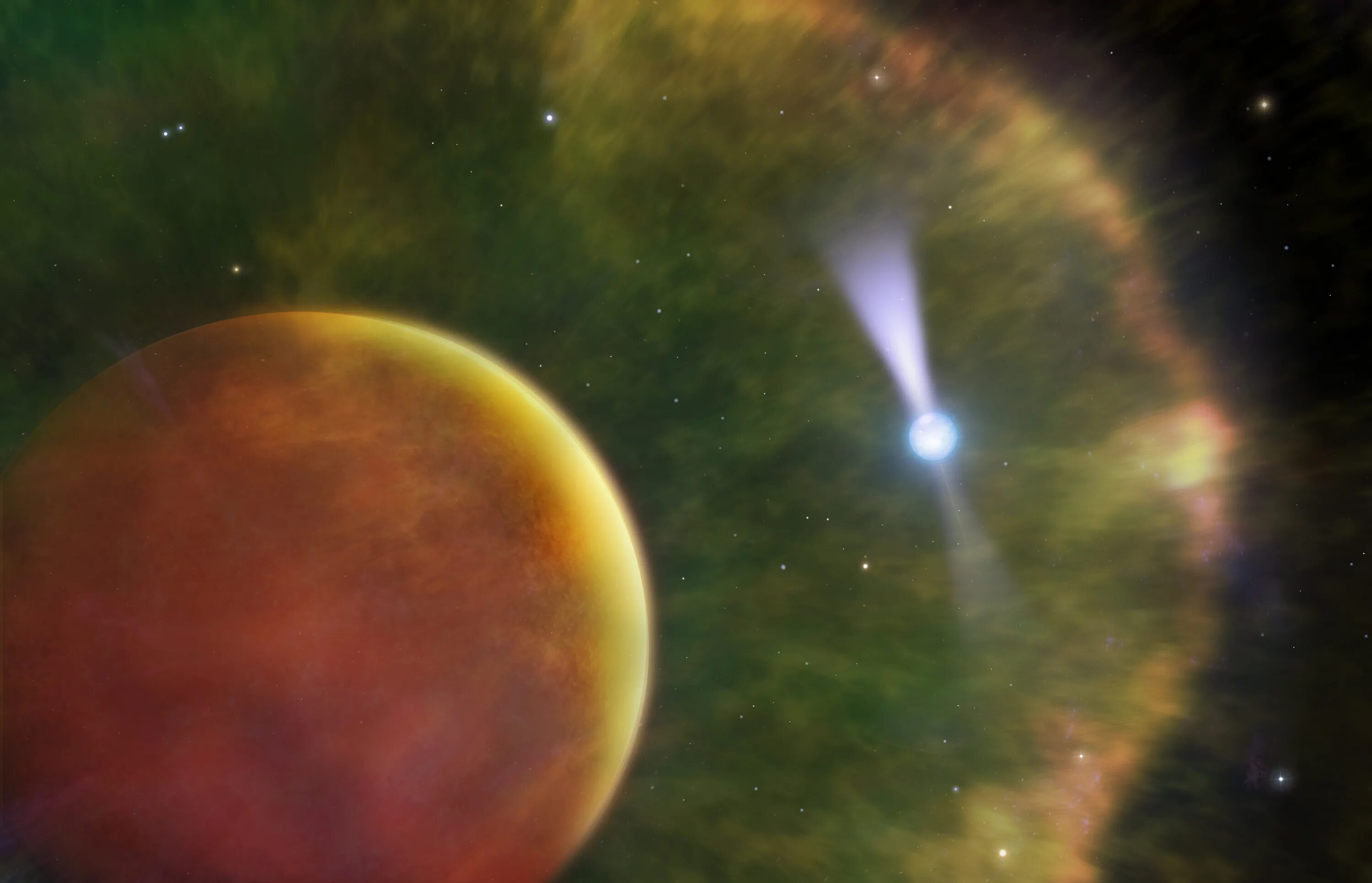 Pollen with the pulsar
