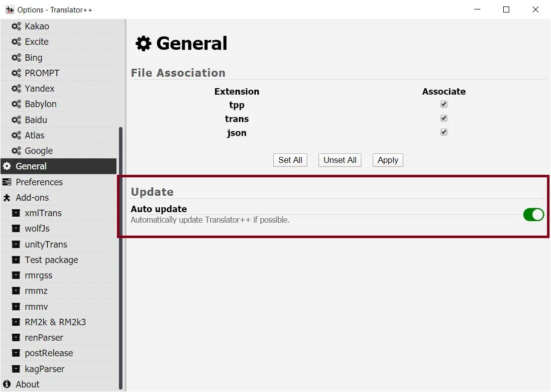Xunity auto translator. Translator++.