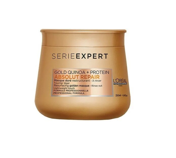 Маски 10 маска для волос отзывы. Loreal бальзам serie Expert Gold Quinoa Protein. Маска лореаль serie Expert Absolut. Маска для волос лореаль Золотая. Лореаль профессионал маска для волос восстанавливающая.