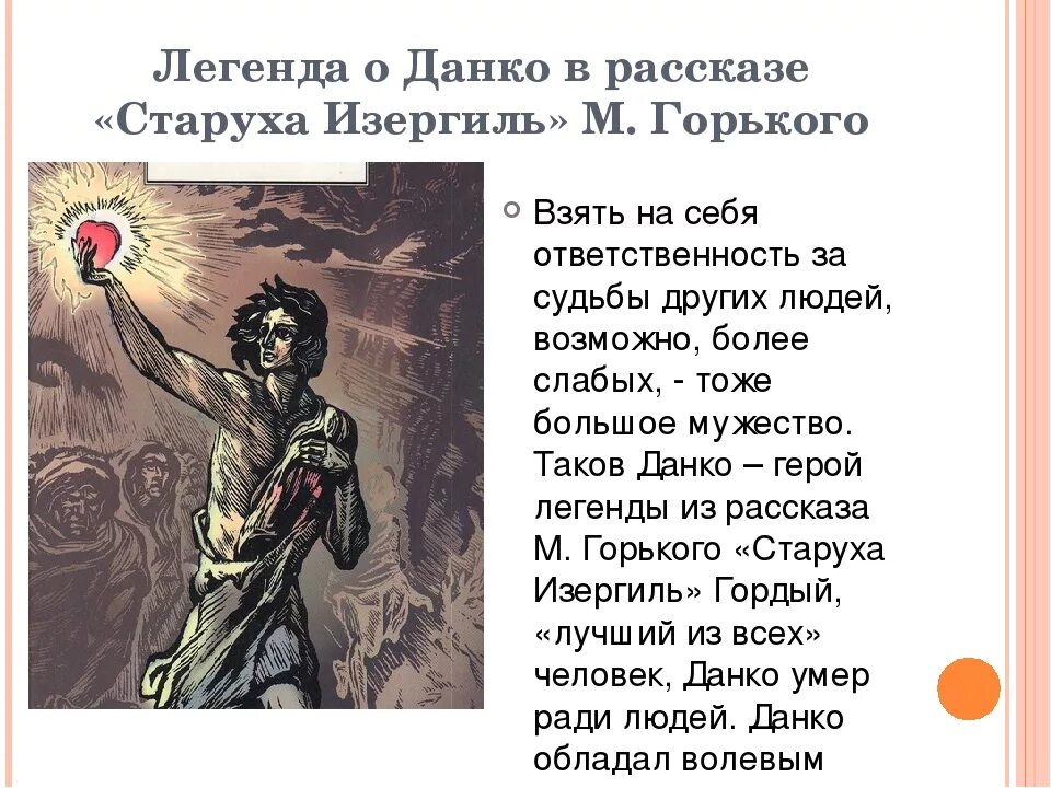 Восстанови порядок эпизодов произведения м горького данко. Старуха Изергиль Легенда о Данко. Легенда о Данко из произведения "старуха Изергиль" м. Горького. Данко- герой Максима Горького? ("Легенда о Данко"). Горький Изергиль про Данко.