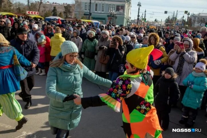 Проводы зимы в омске