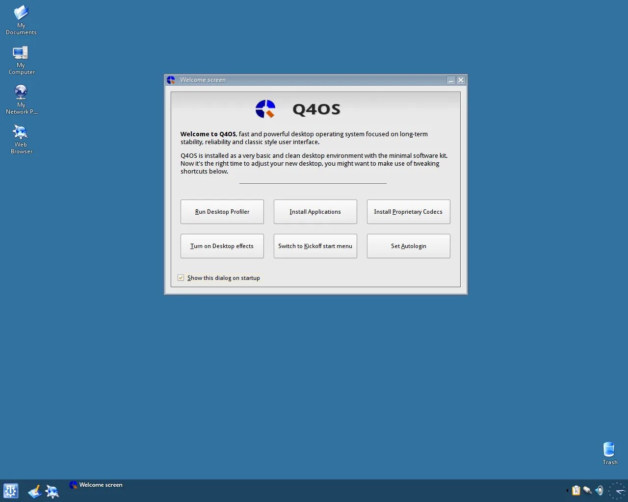Os установить
