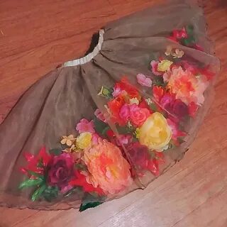 Юбка из органзы сшить