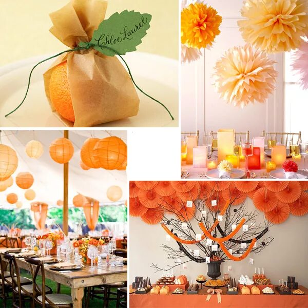 Украсить настроение. Украшение стола в оранжевом стиле. Украшение стола в оранжевом цвете. Украшение в апельсиновом стиле. Фотозона в оранжевом цвете.