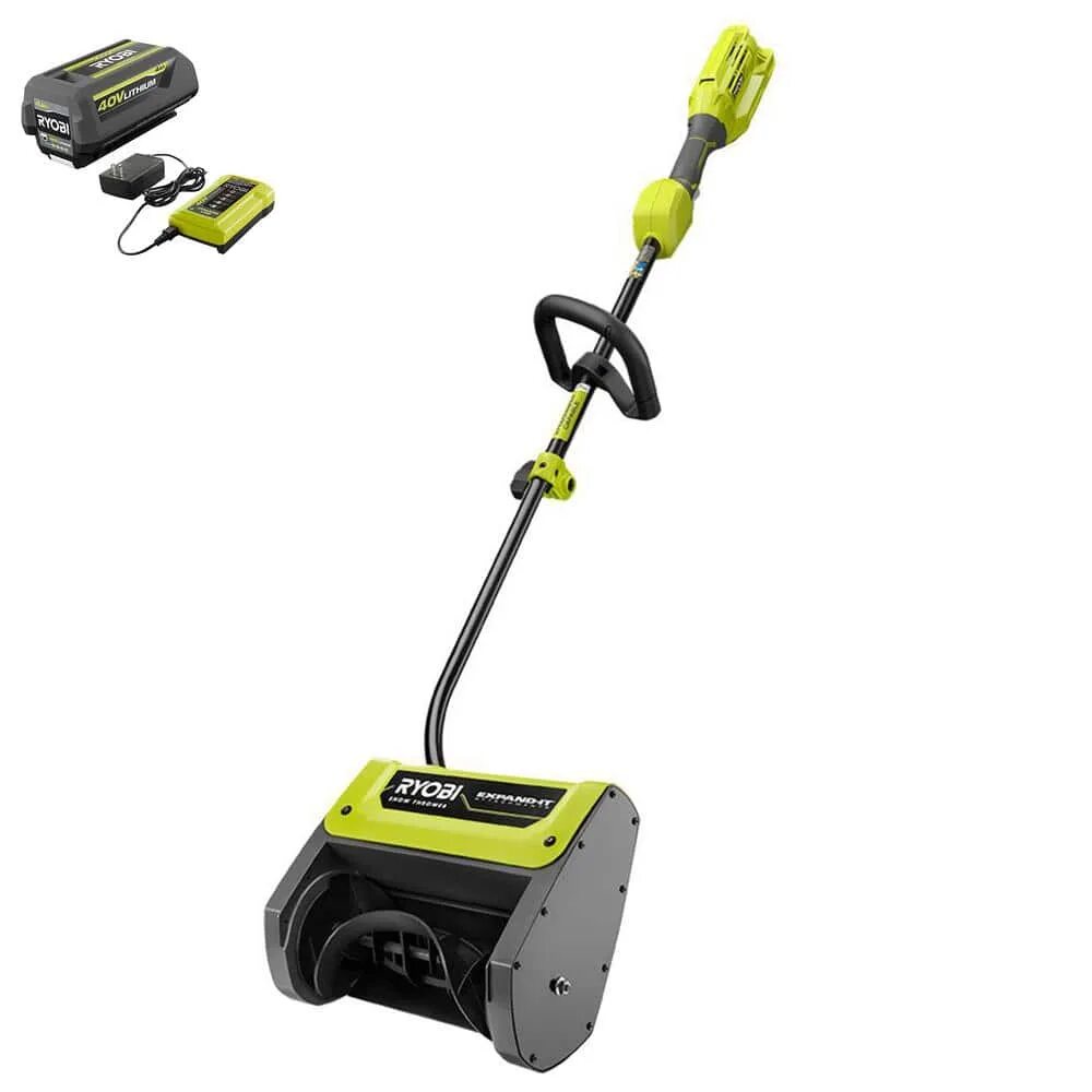 Аккумуляторная снегоуборочная лопата Ryobi. Электролопата Ryobi аккумуляторная. Снегоуборщик аккумуляторный Риоби. Ryobi снегоуборщик аккумуляторный. Аккумуляторные снегоуборщики 40v