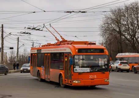 Троллейбус 25 нижний новгород маршрут