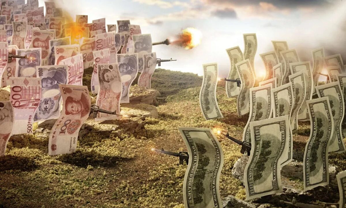 Деньги на войну с россией. Валютные войны.