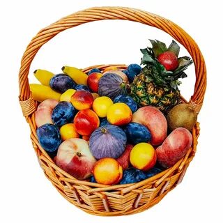 Корзина с фруктами