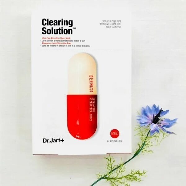 Clearing solution. Доктор Джарт тканевые маски Сlearing solution. Очищающая тканевая маска для проблемной кожи Micro Jet clearing solution 1 шт..