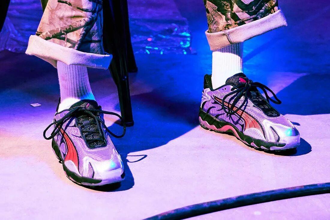 Puma inhale. Puma inhale