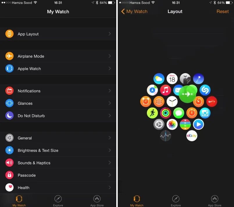 Какое нужно приложение для часов watch 8. Приложение для вотч. apple watch программа. расположение приложений на apple watch. вид приложений на эпл вотч.