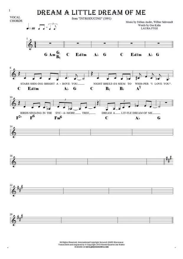 Dream a little dream of me ukulele. Dream a little dream of me ноты для фортепиано. Dream a little dream of me ноты для фортепиано и голоса. Mamas and papas dream a little dream of me ноты. Dream a little dream of me ноты для фортепиано.